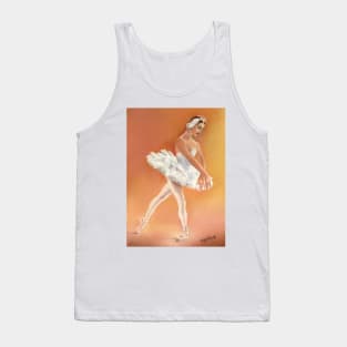 Odette Dancing in Swan Lake Tank Top